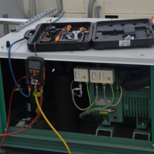 Unidad condensadora carrozada (mantenimineto)